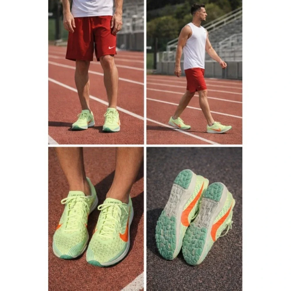 Nike Zoom Rival Waffle 5 XC Barely Volt/Hyper Orange CZ1795-701 UNISEX 13 Sneake